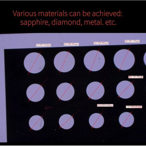 Pico-precision Laser Drilling Machine for Sapphire bearing processing
