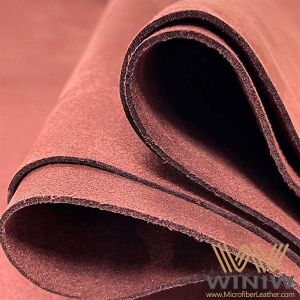 Good Elastic Faux Microfiber Suede Leather For Horse Saddles