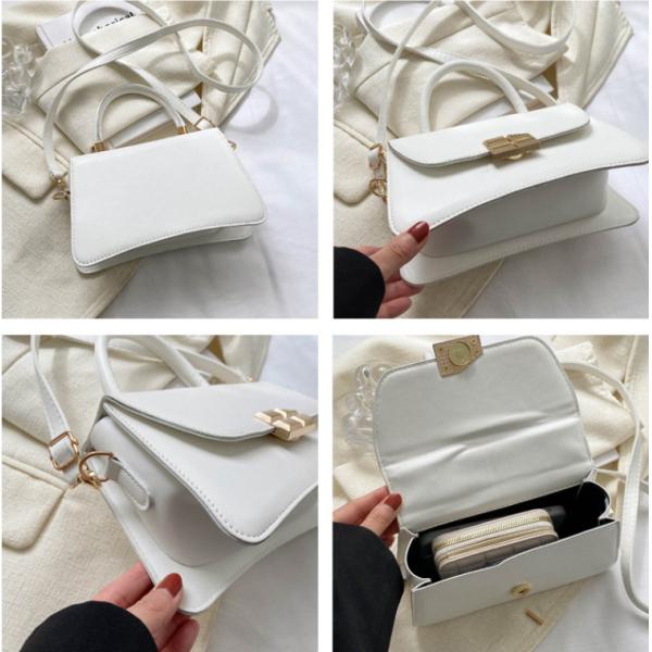 Cover type Ladies Casual Shoulder Bags Horizontal square shape Women Crossbody Handbag