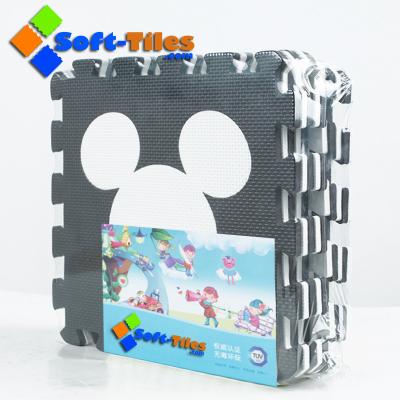 Crianças macias Mats Play Tile da espuma de Eva Interlocking Flooring Puzzle Exercise