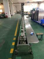 Tipo seguro transporte da bacia do alimento mensurável da máquina de empacotamento da salmoura 0.75KW dos alcoólatras para blocos dos remendos