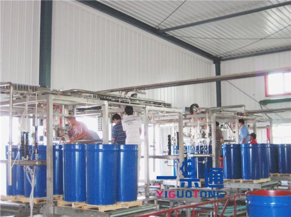 CE Mango Pulp Filling Machine , Aseptic Bag Filling Machine For Mango Juice
