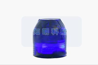 Cristal de safira azul do laser de Fe3+Doped para a densidade ótica 3,98 G/Cm 3 do vidro de relógio