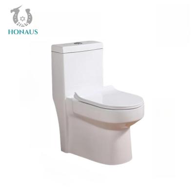 Canadian Single Piece Wall Mounted Commode One Piece Wc 650*360*740mm