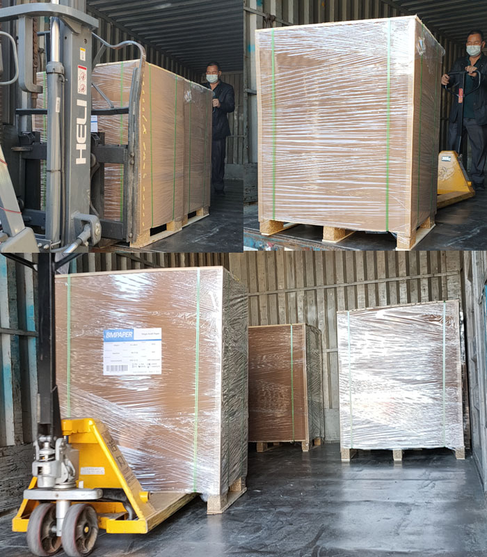 двухсторонний красный картон Kraft двойник картона Kraft высокой жесткости 400gsm встал на сторону бумага Брауна красная для упаковывая коробок