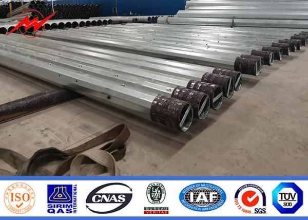 TIPO GH NGCP Polo de aço galvanizado padrão de 60FT do HS com 4-5mm Thickenss