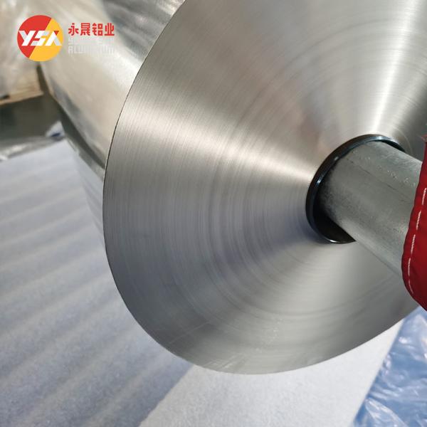 8006 7 - 60 Micron Aluminium Jumbo Roll Household Aluminum Foil for Fast Food