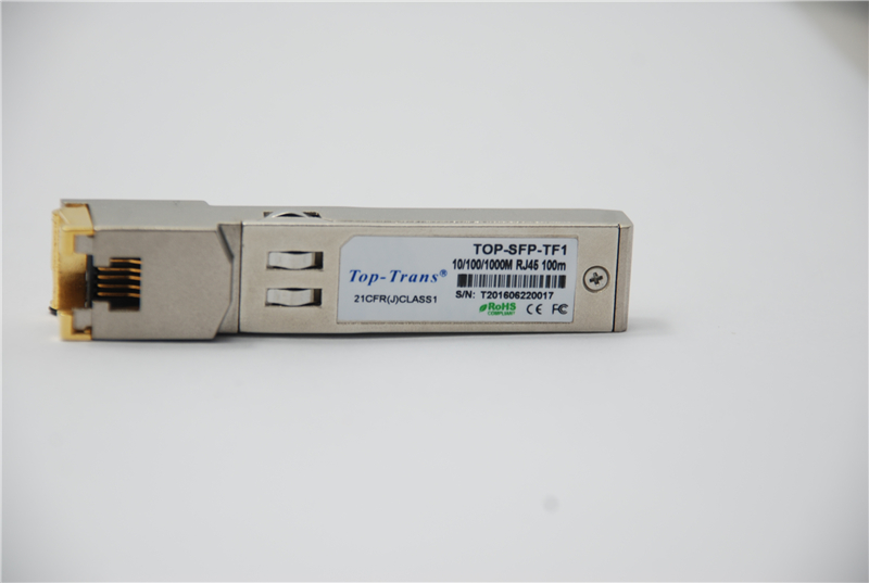 модуль 10/100/1000BASE-T приемопередатчика 1.25G SFP Rj45 SFP оптически
