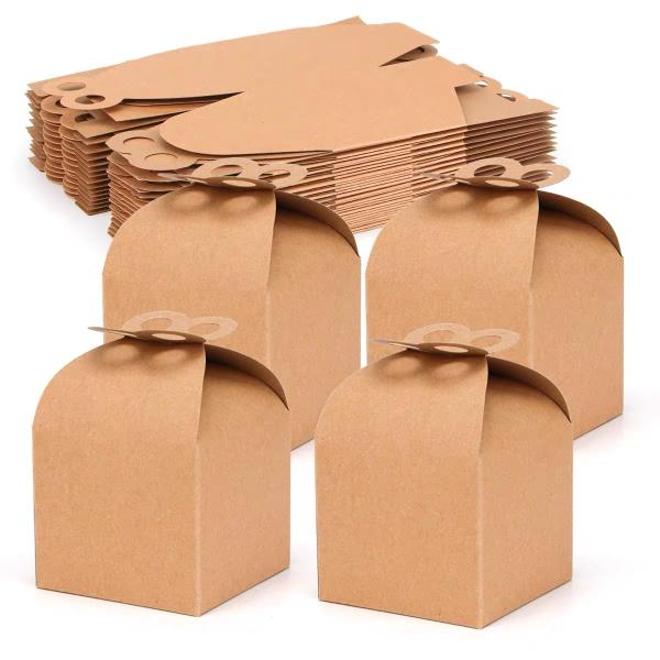 Aromatherapy Candy Dessert Gift Box Kraft Paper Candy Gift Box Packaging