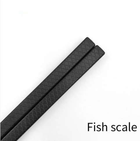 Personalized Chinese New Year Engraved Custom Printed Alloy Chopsticks With Logo