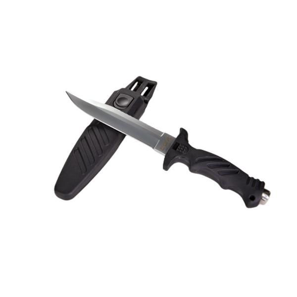 6cm Blade Stainless Steel Knife Underwater Cutting Rescue Grind