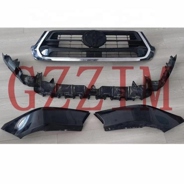 Toyota Hilux Revo Rocco 2021 Kit de carroceria Lábio frontal com grelhas