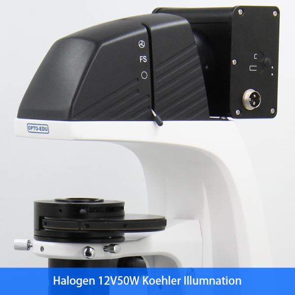 OPTO-EDU Trinocular перевернуло освещение биологического микроскопа WF10X PlA14.2605 Kohler