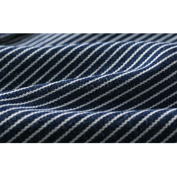 CF Buttons Ladies Dress Skirt Contrast Stripe Denim 100% Cotton Mid Length