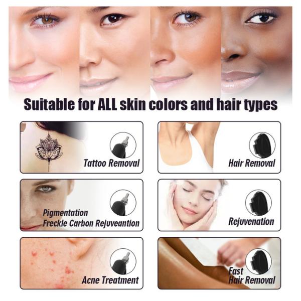 Vertical IPL Hair Removal Machine Multifunctional DPL Elight Shr Skin Rejuvenation