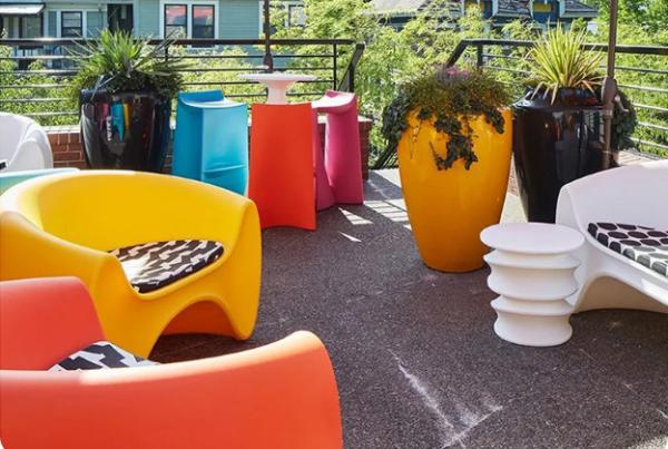 LLDPE Roto Molding Tooling Furniture Plastic Seats For Rotational Moulding Technology