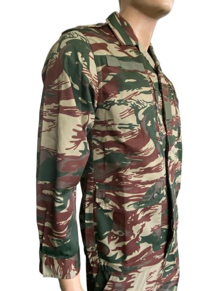 Tactical Tiger Stripe Camo Uniform Set for Outdoor Missions Anti Tearing Camouflage Ripstop Military Uniform Clothing