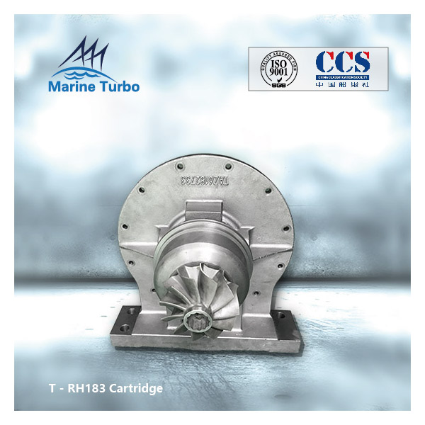 Cartucho de turbocompresor de flujo radial de motor diesel RH183