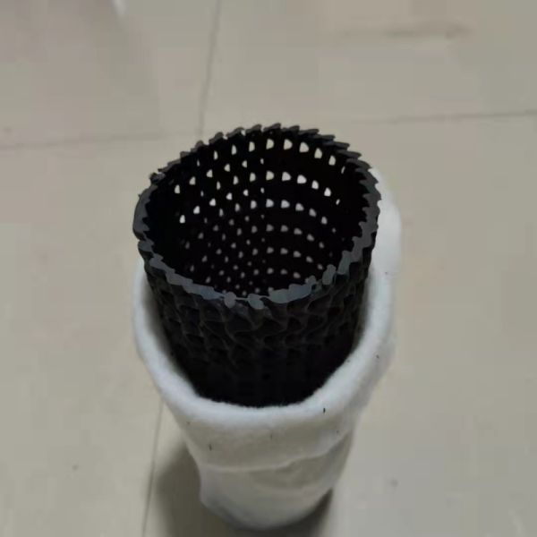 PVC Hard Permeable Pipe Flexible Permeable Pipe Underground Drainage Pipe For Retaining Wall And Tunnel Engineering