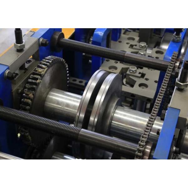 3 Phase High Speed CZ Purlin Roll Forming Machine With PLC Control System