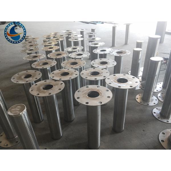 Écran complètement soudé de fond de tuyau, tuyau de puits d'eau d'acier inoxydable de nettoyage d'individu