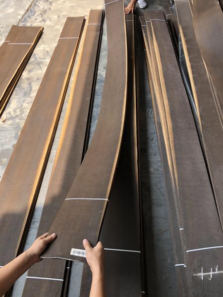 Smoked Oak Veneer Quarter Cut 0.45mm Moisture Content 8%±2% Natural Wood Veneer Sheet