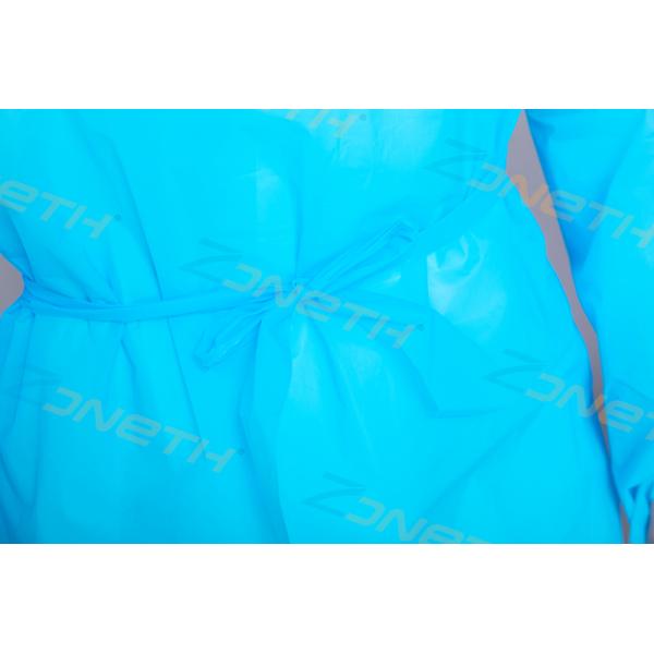 Ultrasonic Waterproof 35gsm Disposable Gowns For Patients