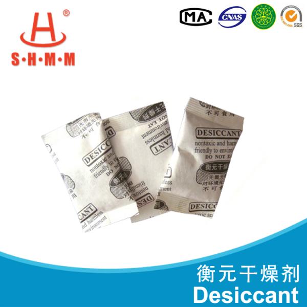 Food Grade Mineral Desiccant , Drying Desiccant Packs RoHS MSDS Certification