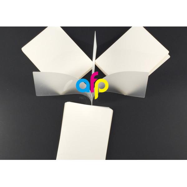 3 Layers Pouch Laminating Film Roll 250 Microns Transparent Polyester Laminating Film