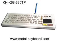 Disposition adaptée aux besoins du client par Touchpad de bureau robuste industrielle d'ordinateur en métal de clavier