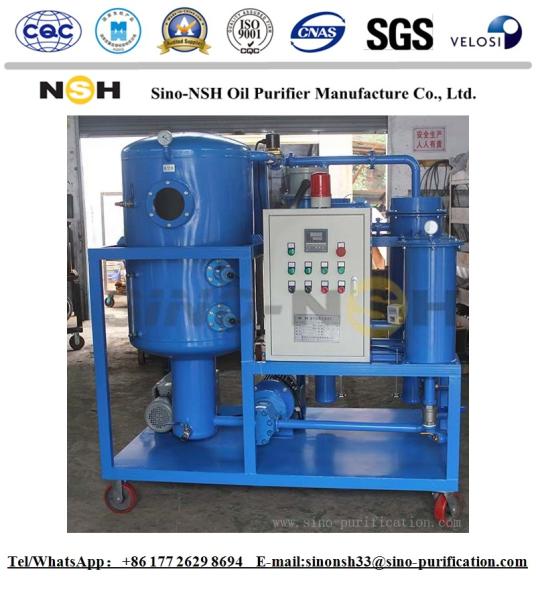 12000L / Purificador de óleo da turbina de H 53 quilowatts de óleo hidráulico que recicla a máquina