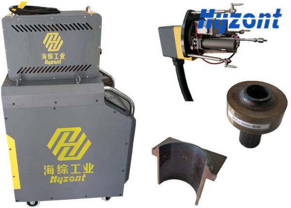 A mão levou a máquina de soldadura automática do tubo com fonte dos botões e da alimentação de DC Para soldaduras do tubo e do tubesheet