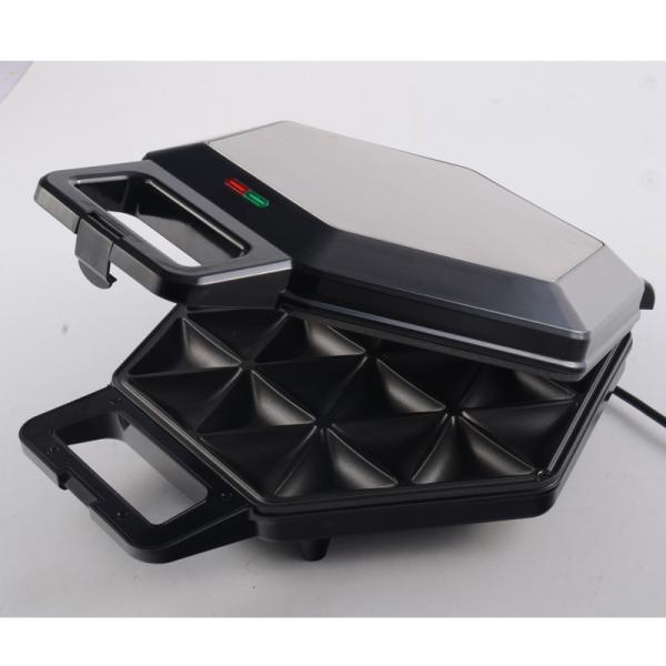 Anbo Electric Samosa Dumpling Maker Sandwich Maker Donut Pancake Maker Non Stick Coating Kitchen Cooking Appliance