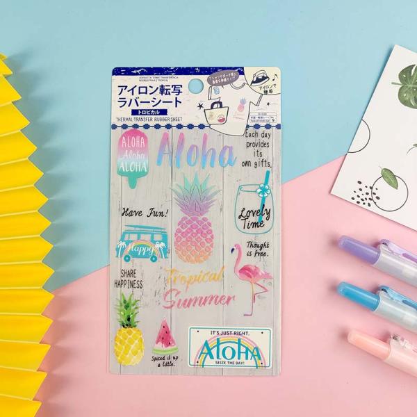 Customized Hot Stamping Sticker Repeatable Heat Transfer Sticker