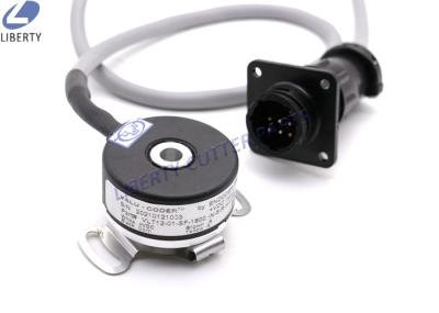 GT7250 Cutter Parts Encoder Part # 260-N-B-04-S-1800-R-HV-1-S/02.00-SF-3-N For  Motor 74493000 89269000 89269050