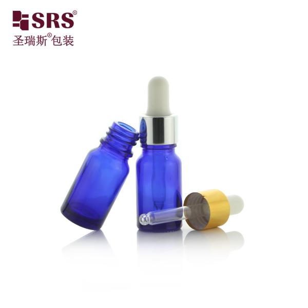 Small Size Travel Pocket Face Serum Essential Oil Glass Dropper Bottle 10ml