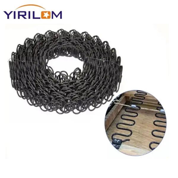Factory Wholesale 3.0-4.0mm Stainless Steel Zigzag Spring for Sofa Seat Cushion