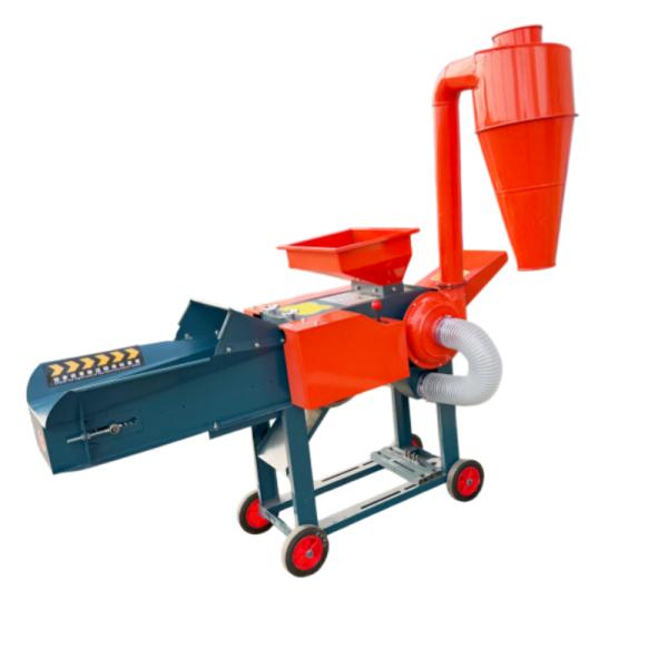 Self Priming Forage Processing Machine 1-2.8 tons/hour Durable Steel Silage Processor