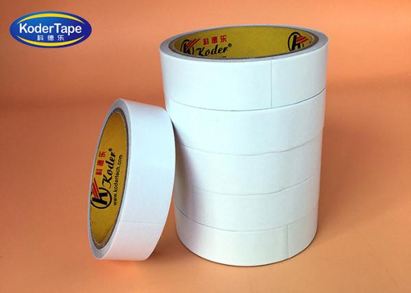Synthetic Rubber Adhesive Double Sided Tissue Tape Hot Melt Glue Fiberglass