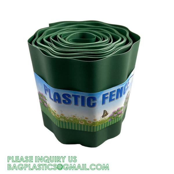 Metal Fence, Plastic Fence, Wooden Fence, Lawn Edging Border Outdoor Garden Fence Panels Decorative Plastic Fencing