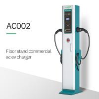 estación de carga al aire libre del vehículo eléctrico de los 4.2m 7KW CCS OCPP