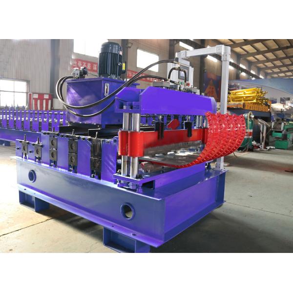 crimping bending Roofing Sheets Roll Forming Machine Hydraulic