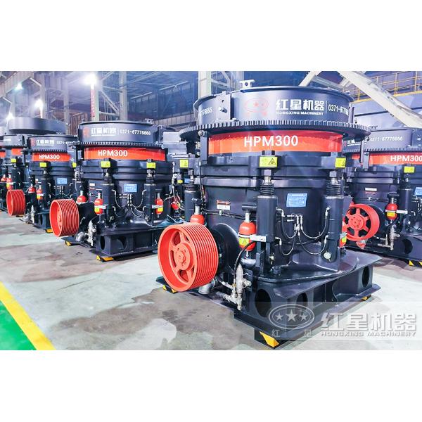 HPM Multi-cylinder Hydraulic Cone Crusher HPM400 Improves the Crushing Efficiency