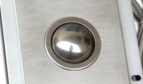 Prova industrial da poeira do dispositivo apontando do Trackball do porta usb com 3 botões do rato