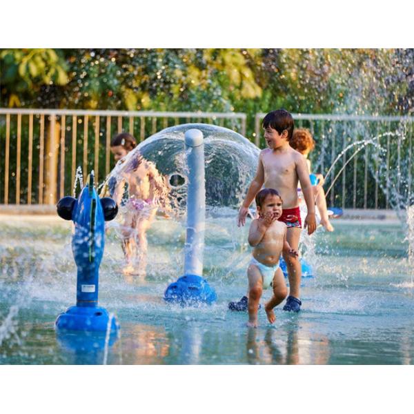 На открытом воздухе пусковая площадка 1.2M выплеска воды фонтана увядает нержавеющая сталь размывания устойчивая