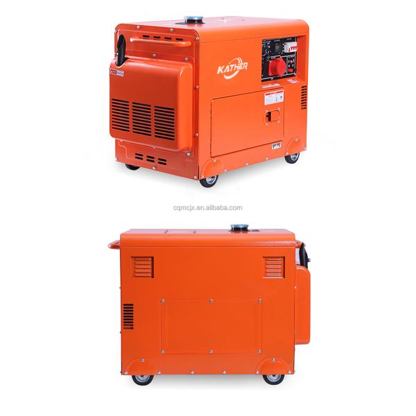 3kva 5kva 6kva 8kva 10kva Super Silent Diesel Generator for Single/Three phase Power