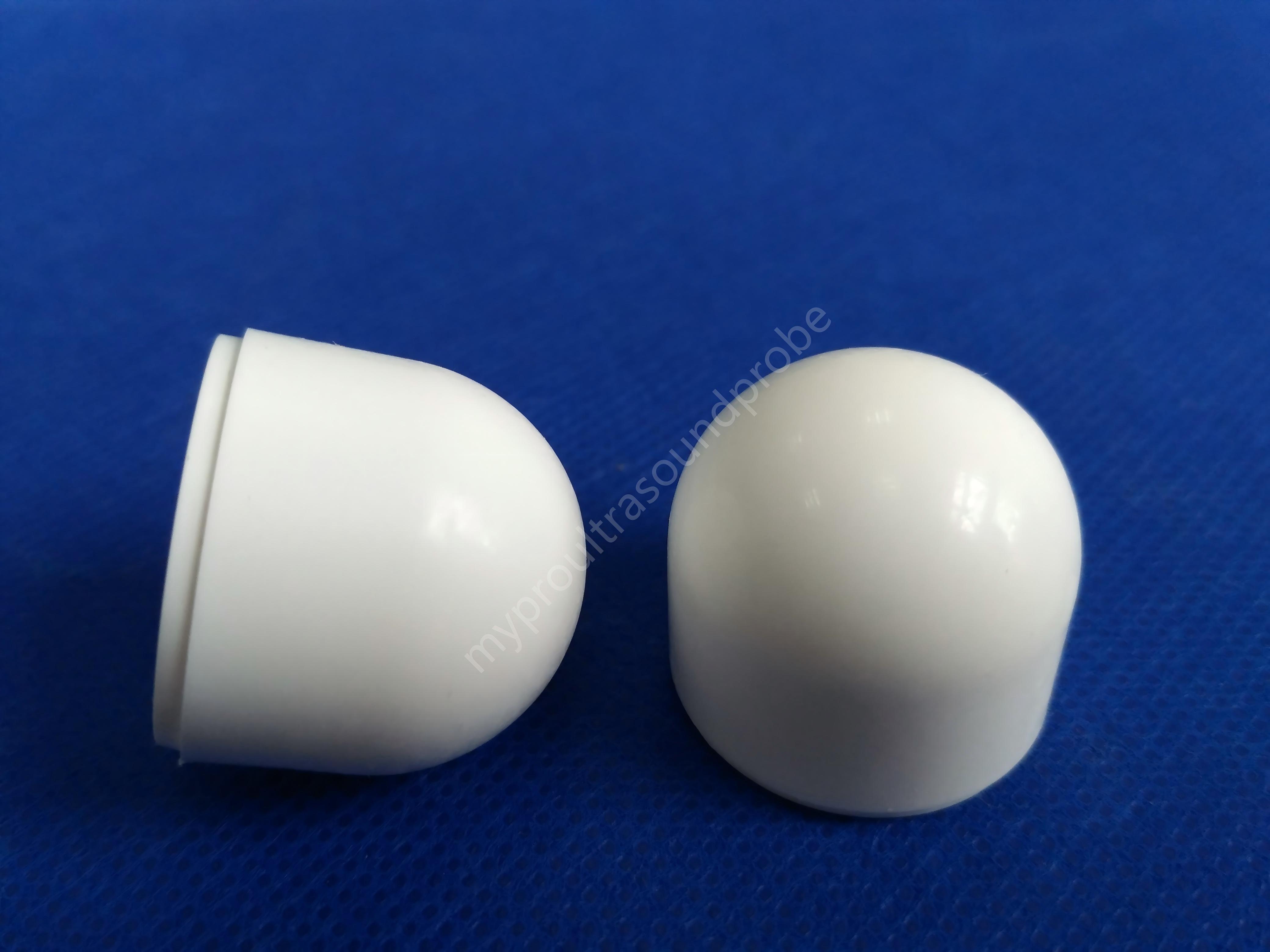 GE RIC5-9 Ultrasound Probe Dome Cap for 3D 4D Imaging with Cross-Contamination Prevention and Latex-Free Polymer