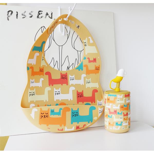 Bebido de silicona impermeable y resistente a manchas - Resistente a la confusión - Tiempo de comida gratis