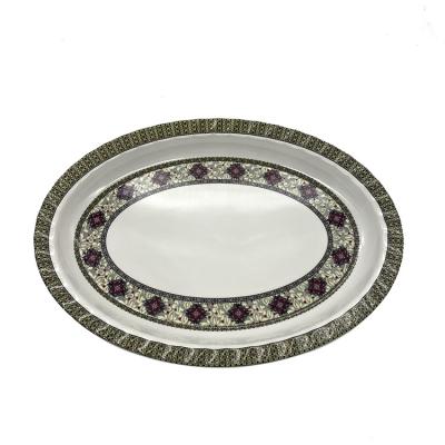 14 Household Melamine Soup Plate Oval Deep Durable 531 Series