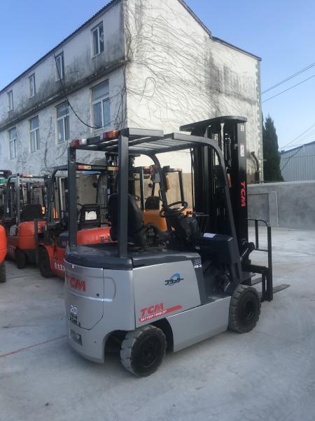 Compact Design Japan-Made TCM 2-Ton Used Electric Forklift With 5-Meter Lifting Height Electric Drive